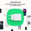Green Cell Ładowarka sieciowa USB 30W 1x USB-C BIAŁA